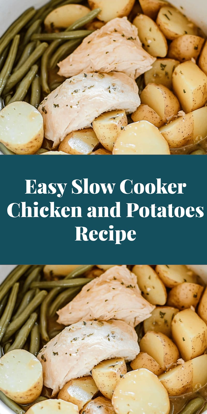 Easy Slow Cooker Chicken and Potatoes Recipe