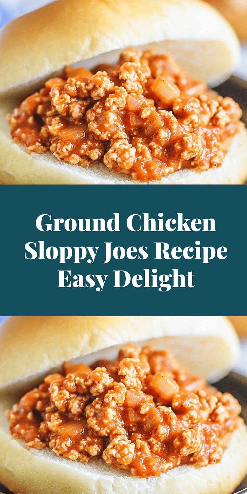 Ground Chicken Sloppy Joes Recipe Easy Delight