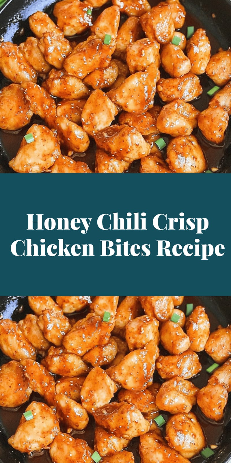Honey Chili Crisp Chicken Bites Recipe