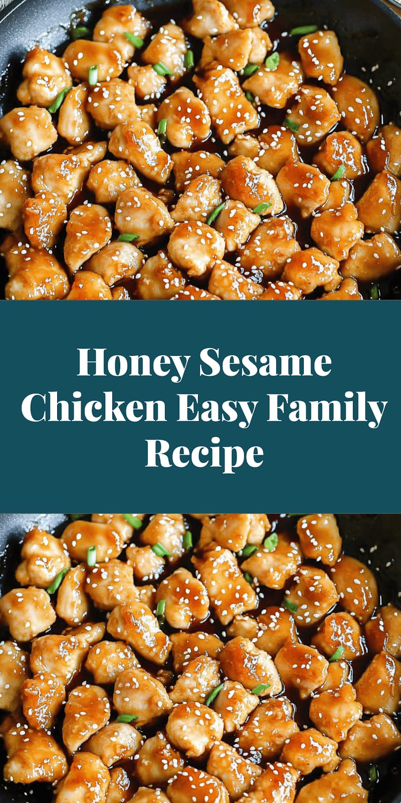 Honey Sesame Chicken Easy Family Recipe