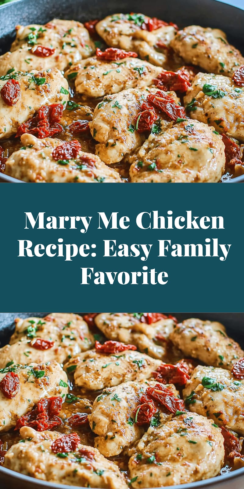 Marry Me Chicken Recipe: Easy Family Favorite
