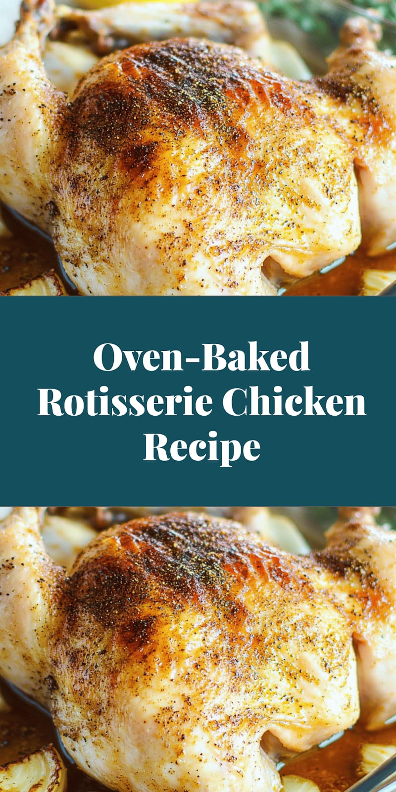 Oven-Baked Rotisserie Chicken Recipe