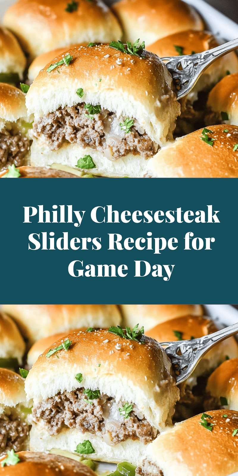 Philly Cheesesteak Sliders Recipe for Game Day