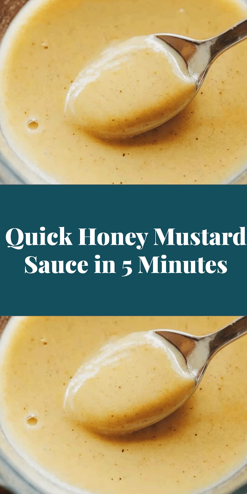 Quick Honey Mustard Sauce in 5 Minutes