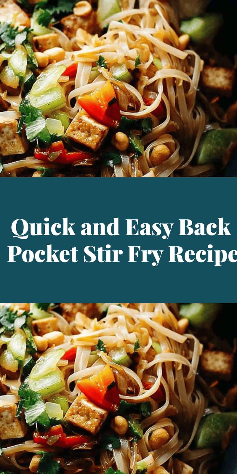 Quick and Easy Back Pocket Stir Fry Recipe