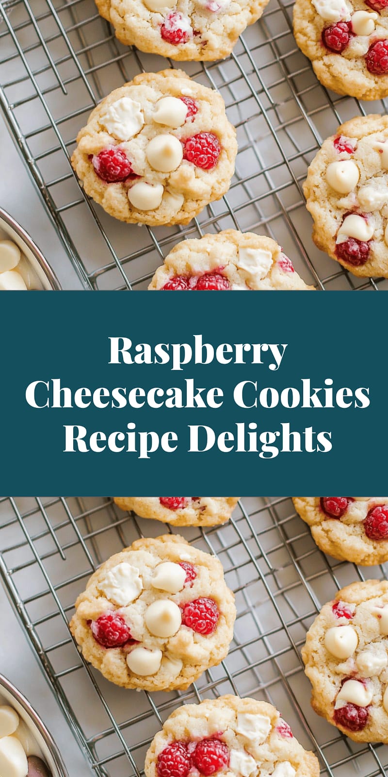 Raspberry Cheesecake Cookies Recipe Delights