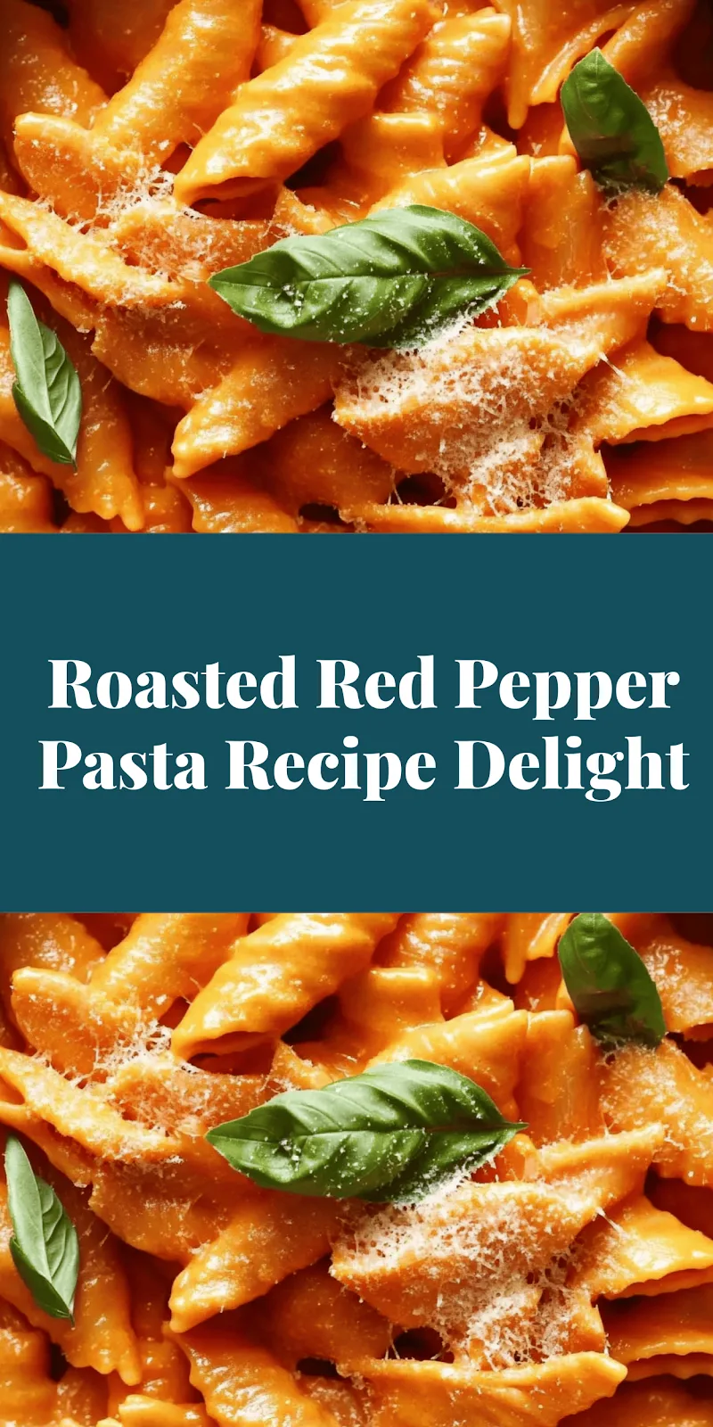 Roasted Red Pepper Pasta Recipe Delight