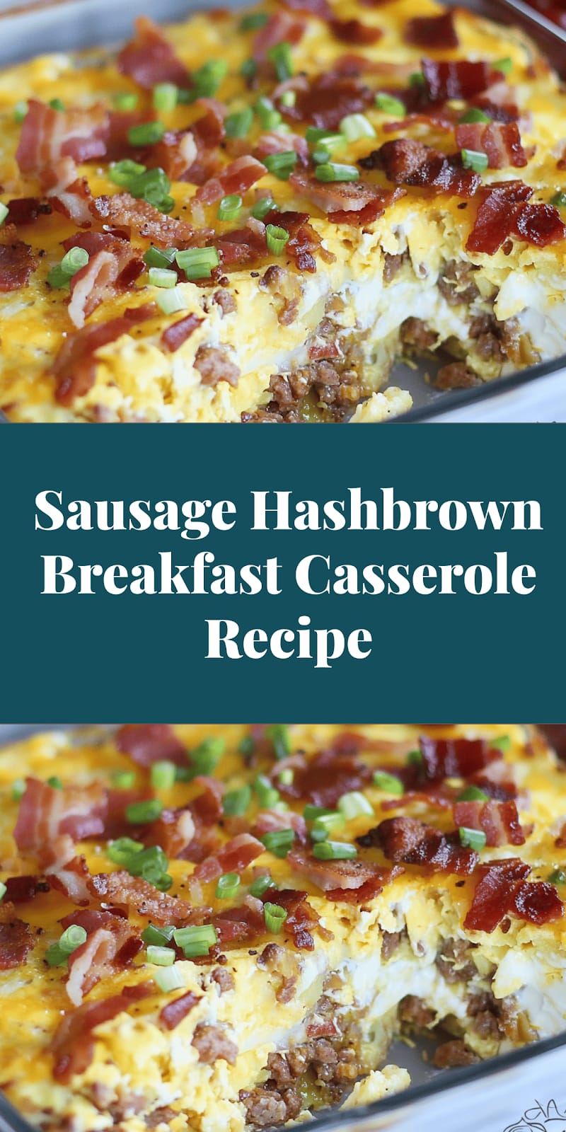 Sausage Hashbrown Breakfast Casserole Recipe