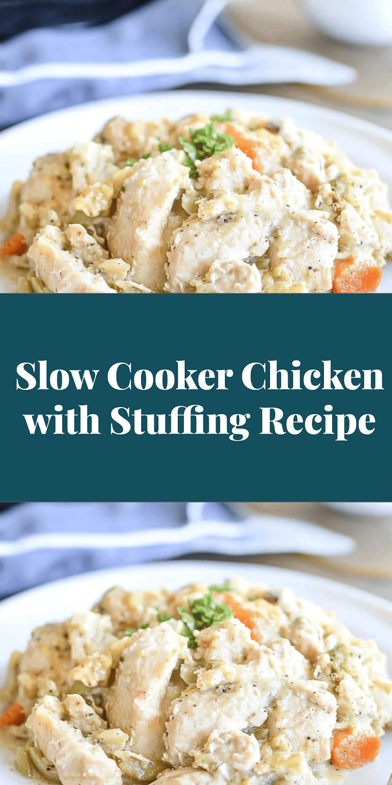 Slow Cooker Chicken with Stuffing Recipe
