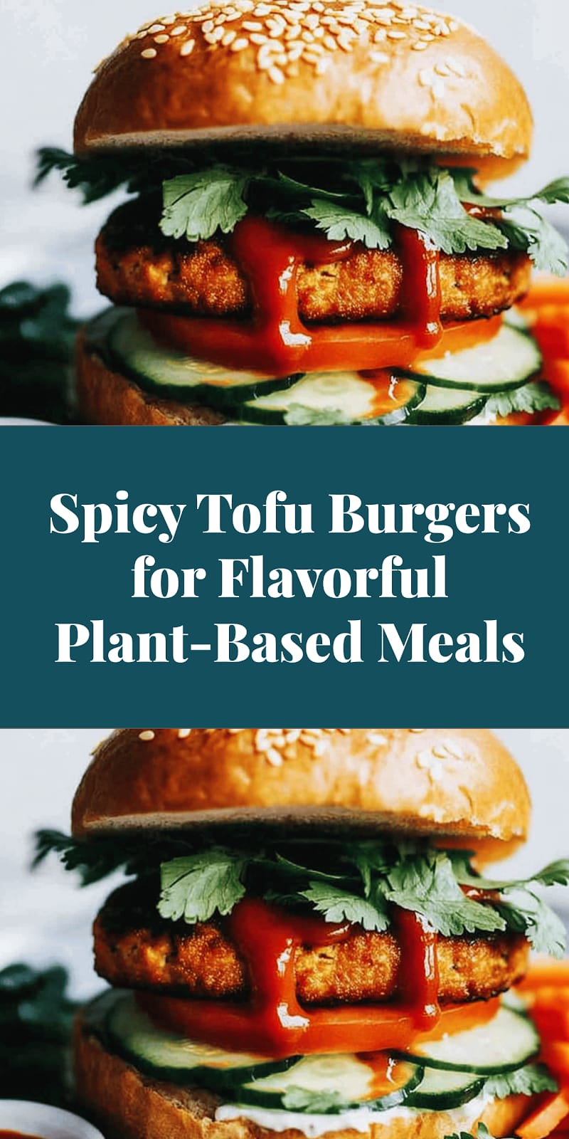Spicy Tofu Burgers for Flavorful Plant-Based Meals