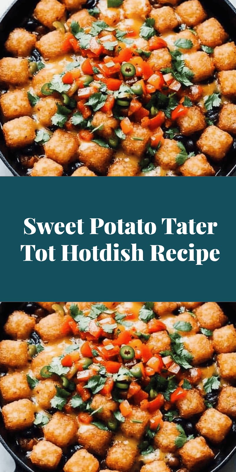 Sweet Potato Tater Tot Hotdish Recipe