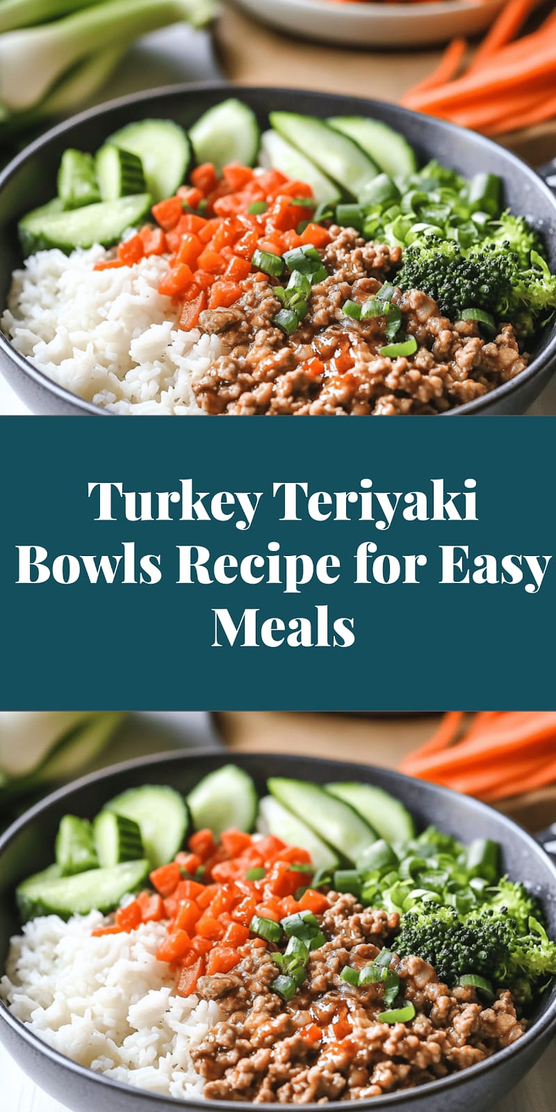 Turkey Teriyaki Bowls Recipe for Easy Meals