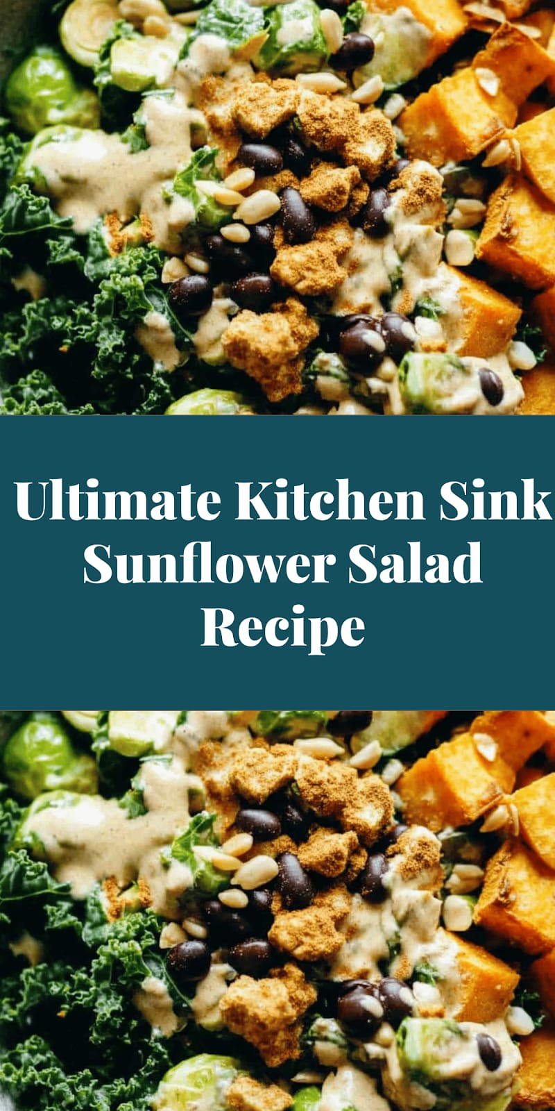 Ultimate Kitchen Sink Sunflower Salad Recipe