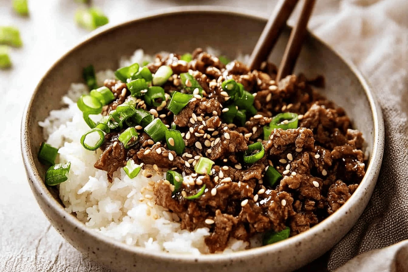 Asian Beef Bowls: Quick and Flavorful Recipe