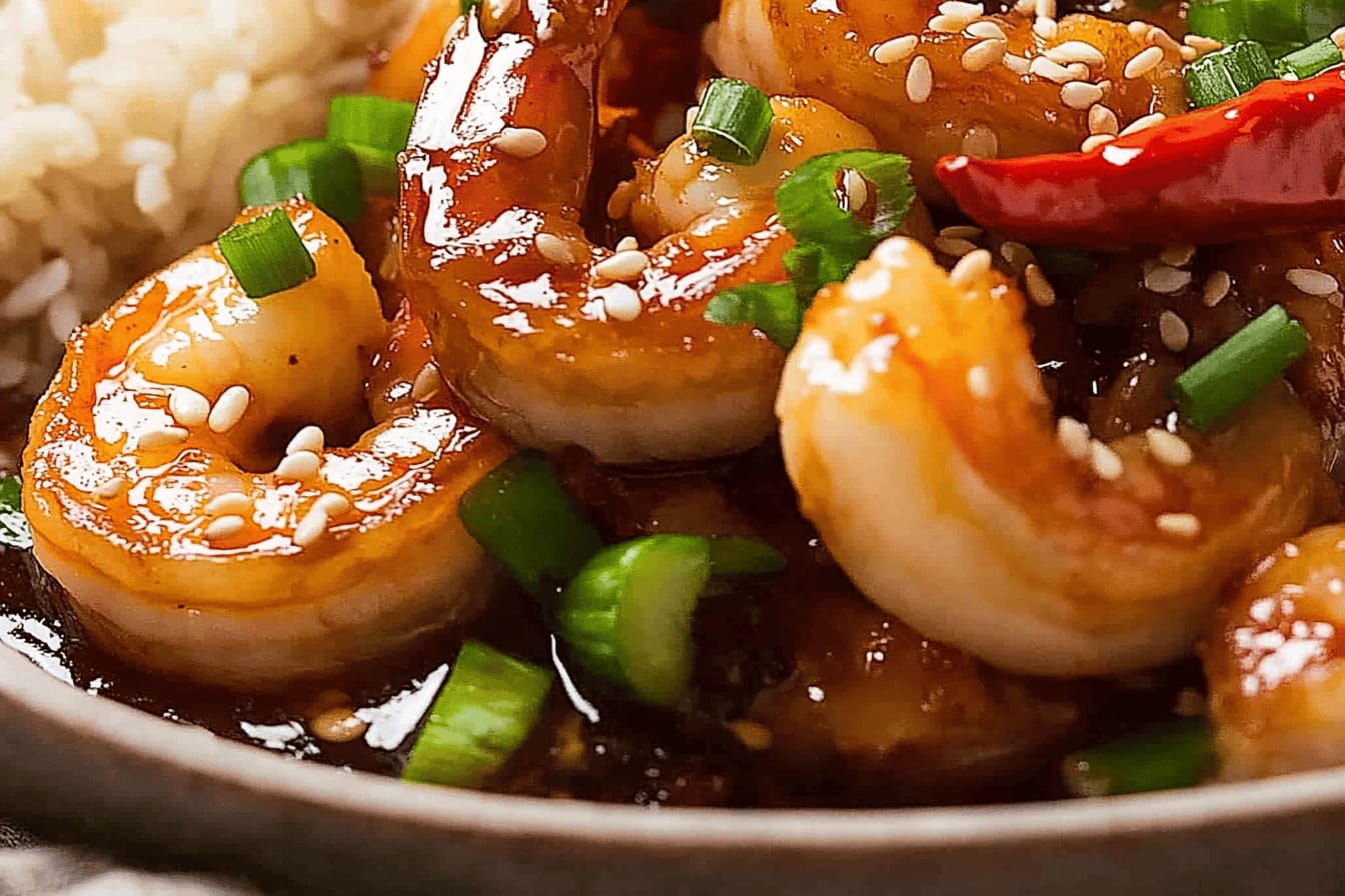 Asian Chilli Garlic Prawns Recipe