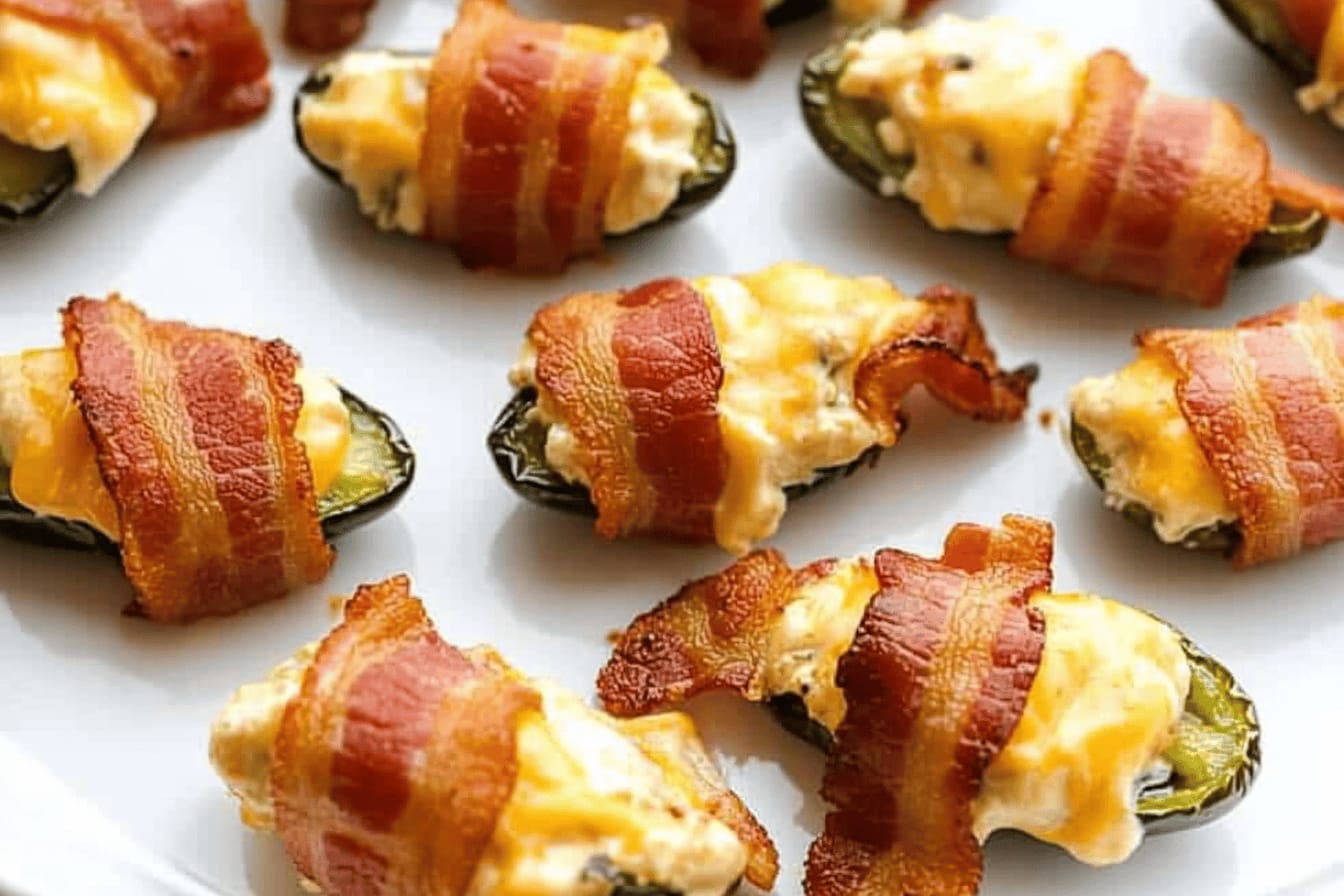 Bacon-Wrapped Jalapeno Poppers Recipe