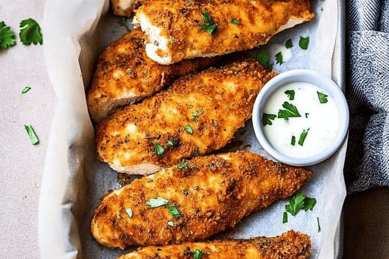 Baked Fried Chicken Recipe for Easy Cooking