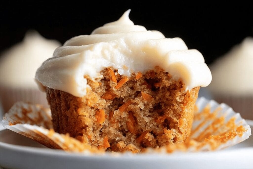 Best Carrot Cake Cupcakes with Cream Cheese Frosting