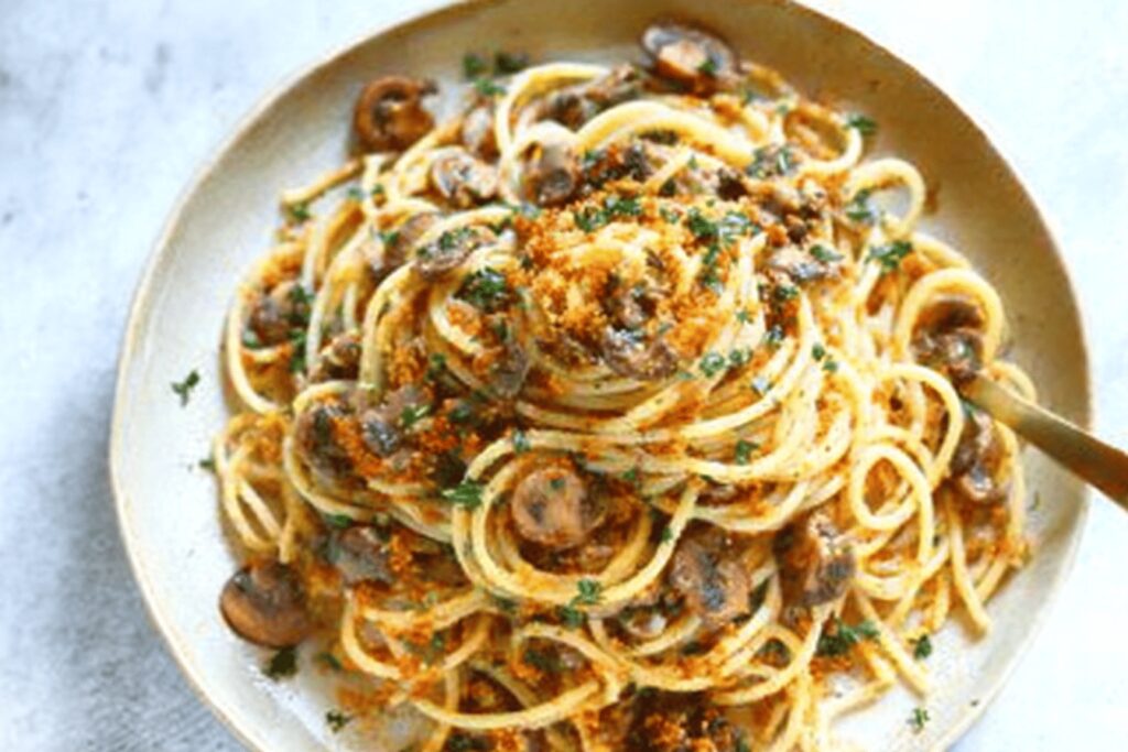 Brown Butter Mushroom Pasta Recipe