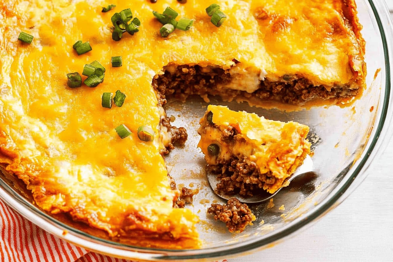 Cheeseburger Pie Recipe for Easy Dinner