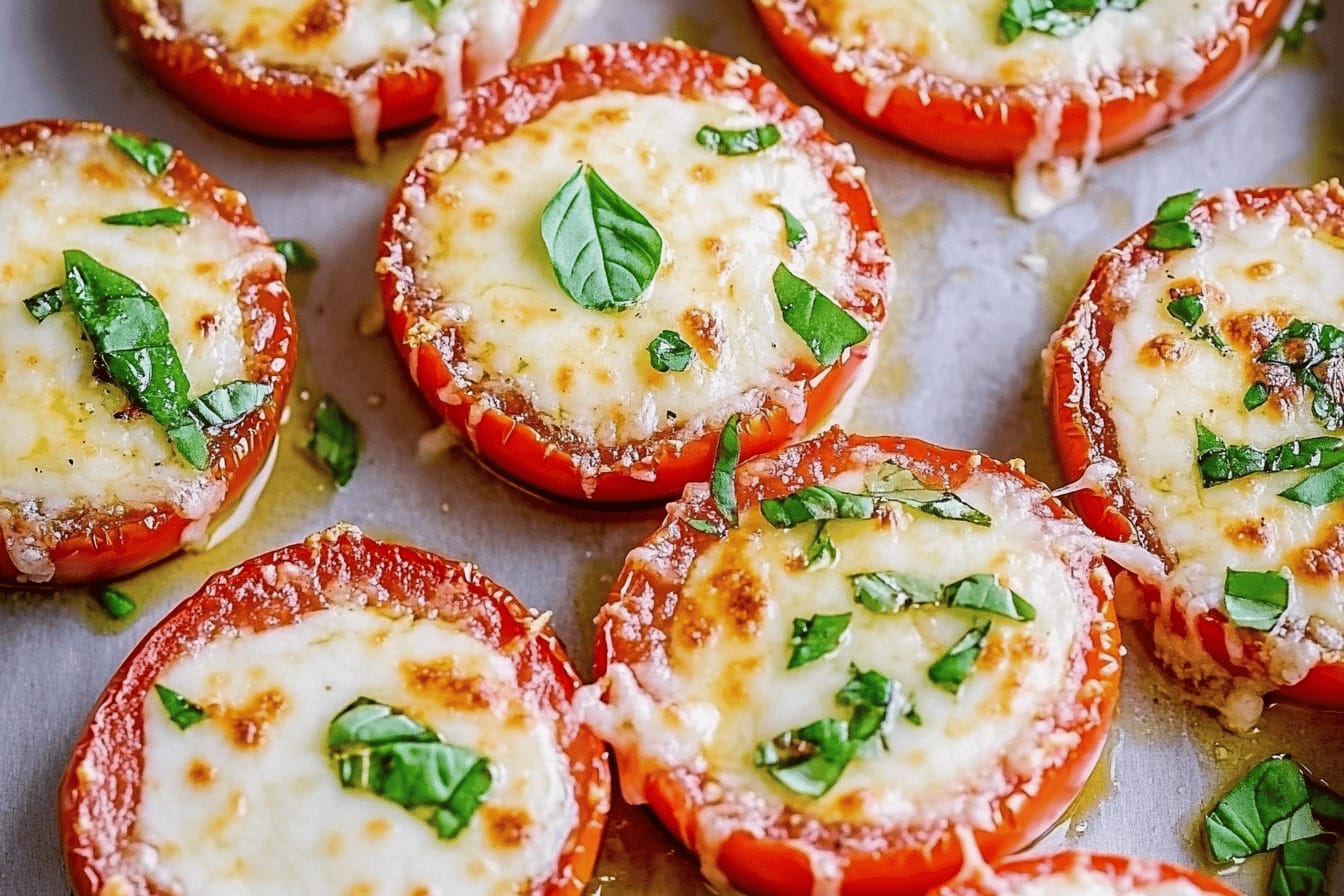 Cheesy Baked Tomatoes Recipe Delight