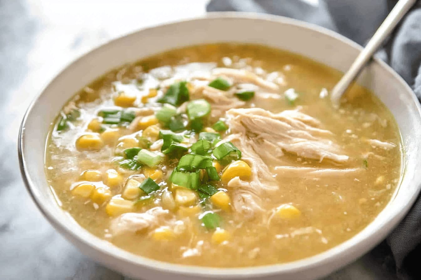 Chinese Chicken Corn Soup Recipe