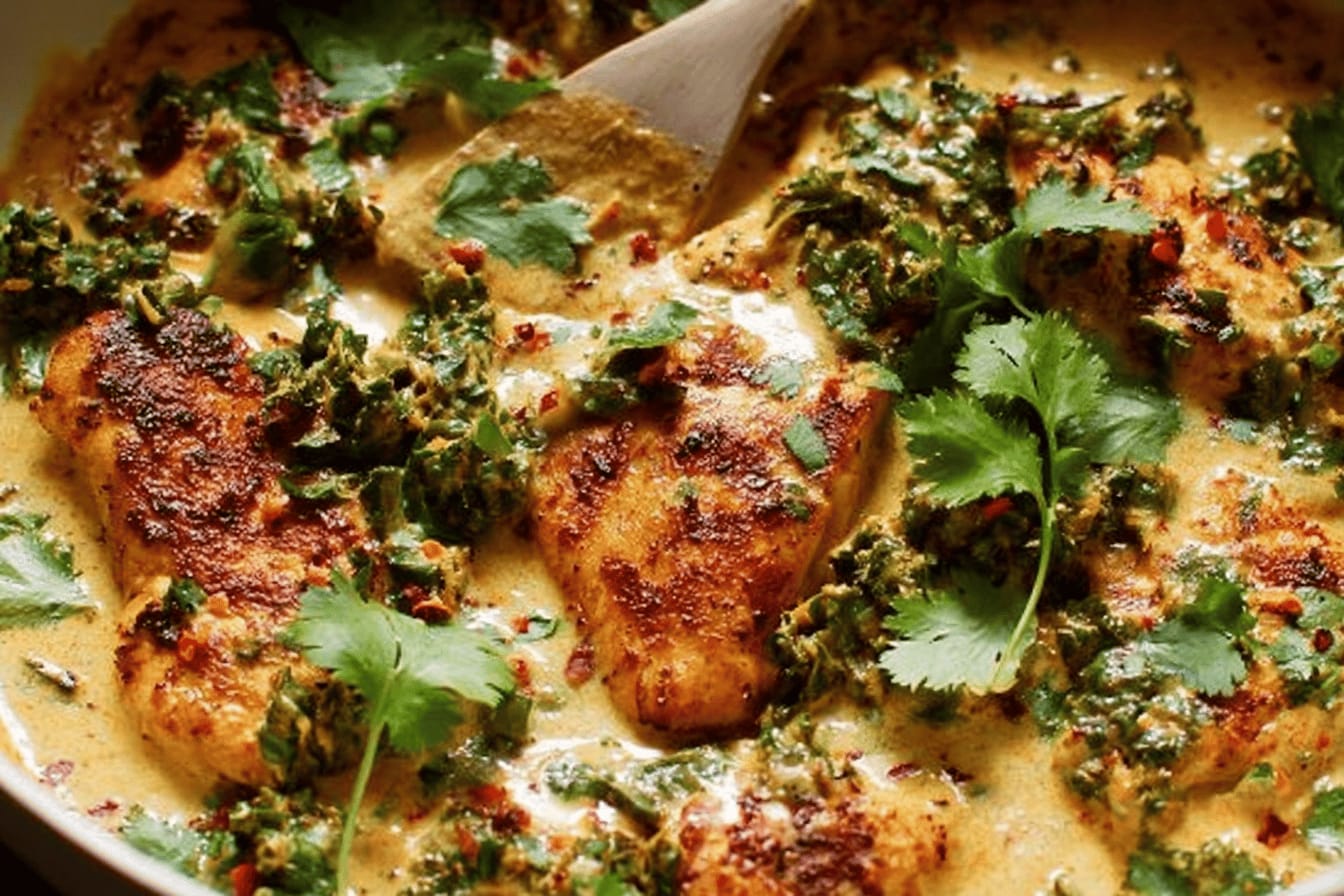 Coconut Kale Chicken Recipe Delight