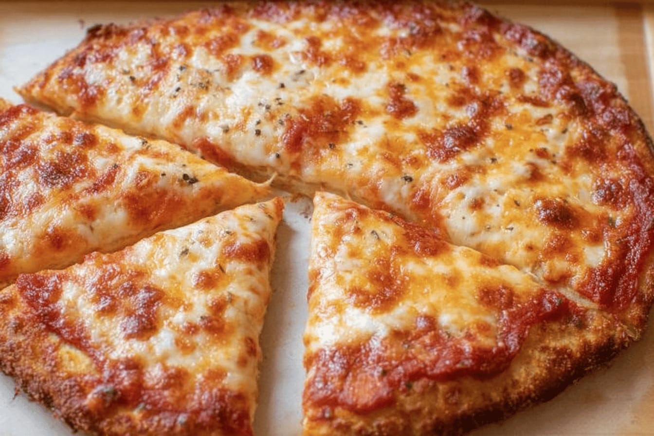 Cottage Cheese Crust Pizza Recipe
