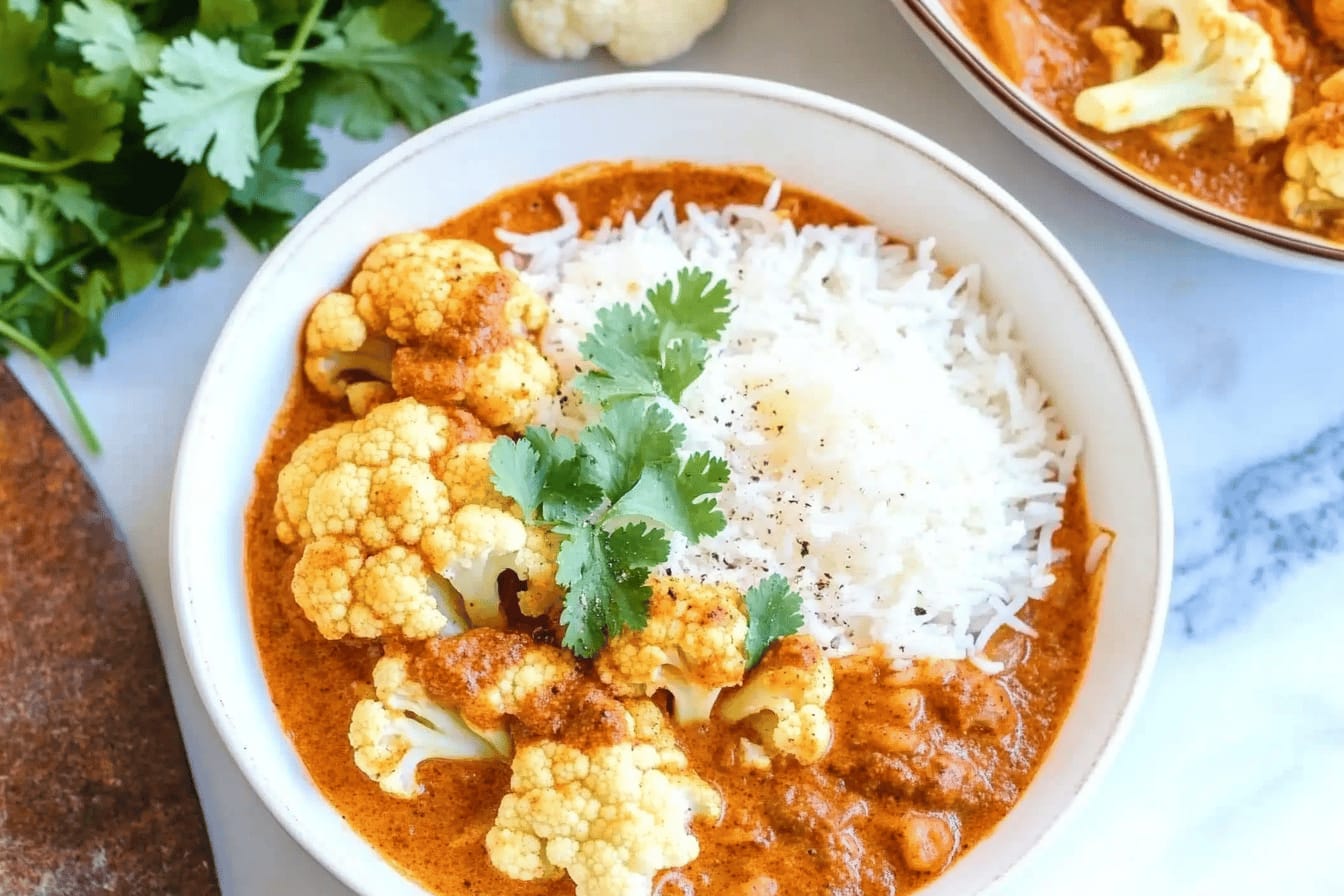 Creamy Butter Cauliflower Rice Bowls Recipe