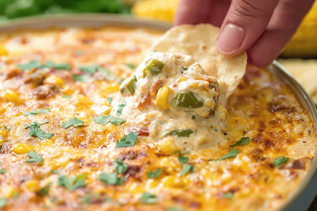 Creamy Hot Corn Dip Recipe