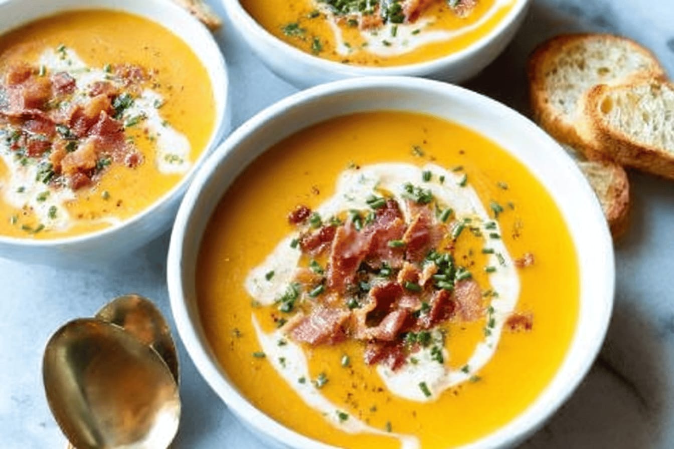 Creamy Instant Pot Butternut Squash Soup Recipe