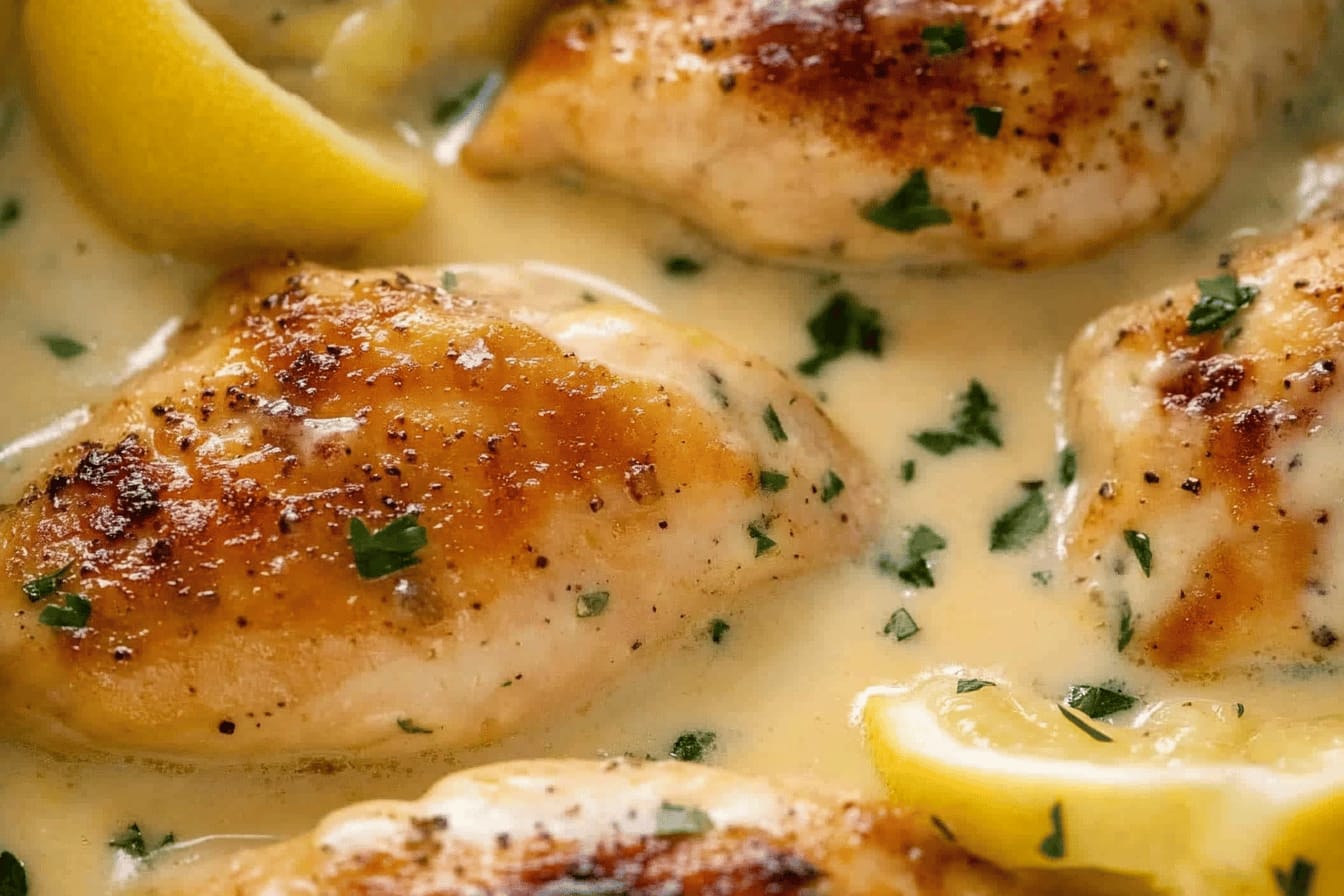 Creamy Lemon Chicken Recipe Delight