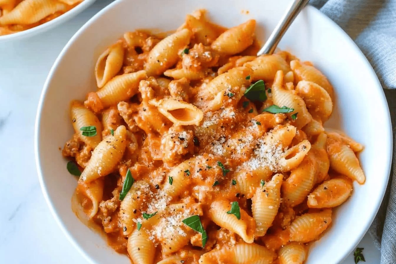 Creamy Red Pepper Pasta Recipe
