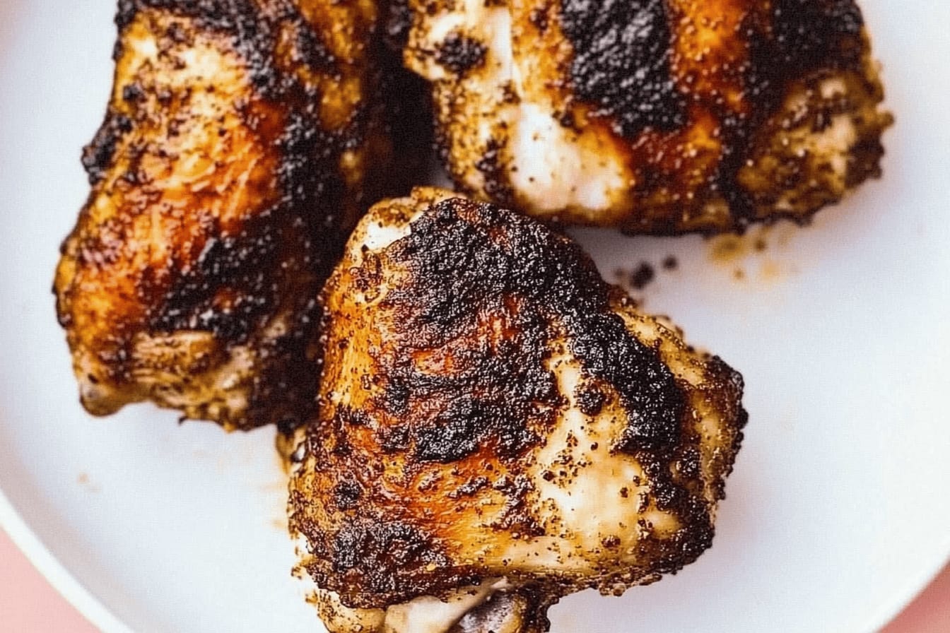 Crispy Air Fryer Chicken Thighs Recipe