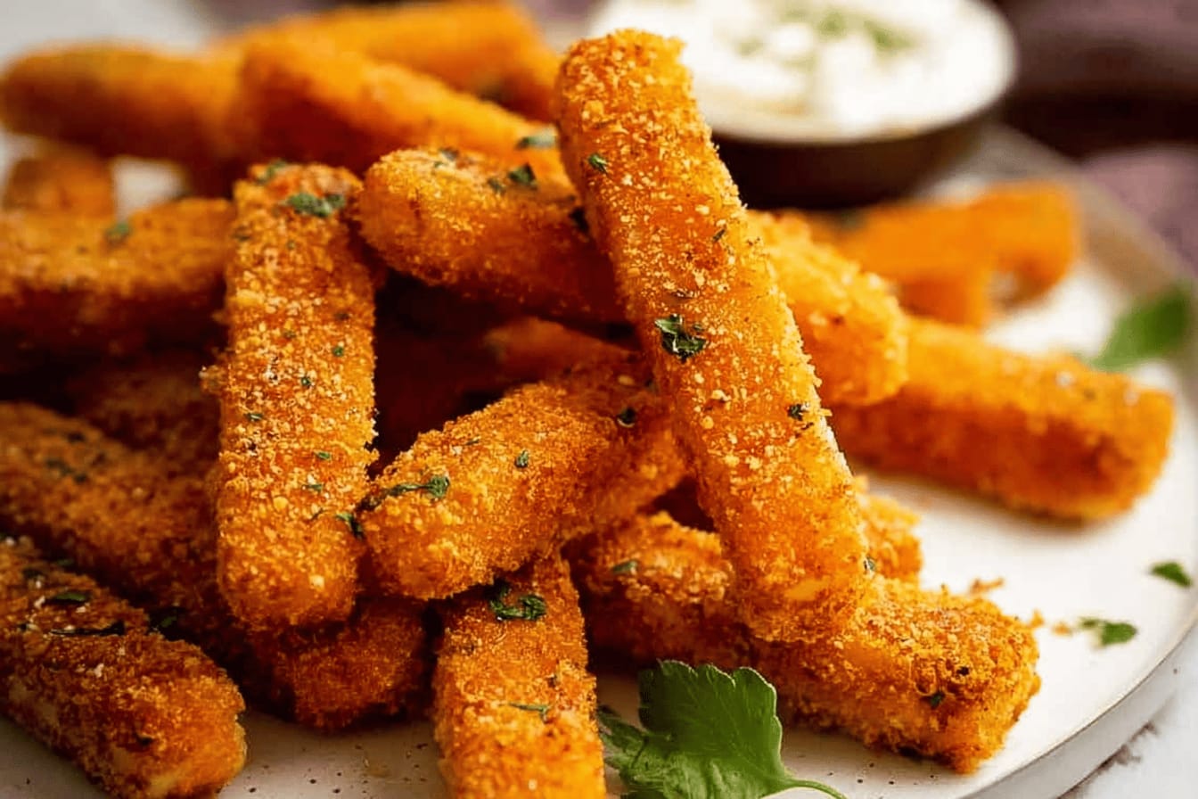 Crispy Haloumi Fries Recipe
