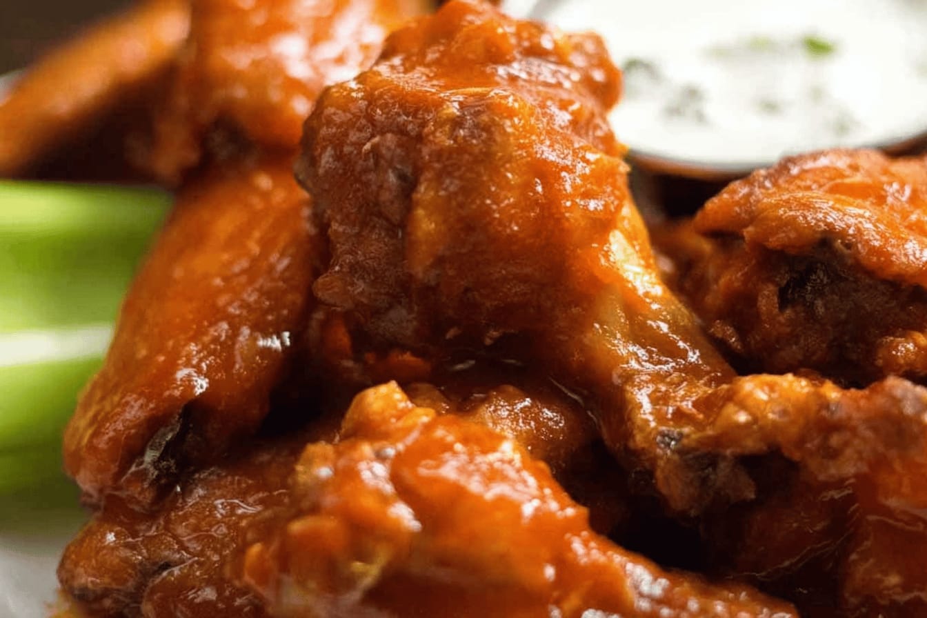 Crispy Oven Baked Buffalo Wings Recipe