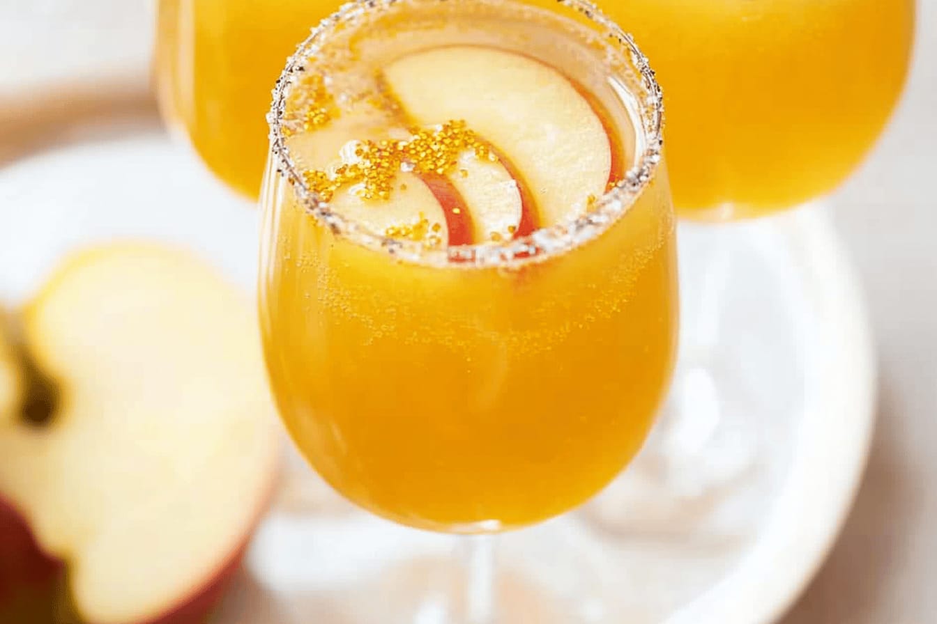 Delicious Apple Cider Mimosas for Fall Celebrations