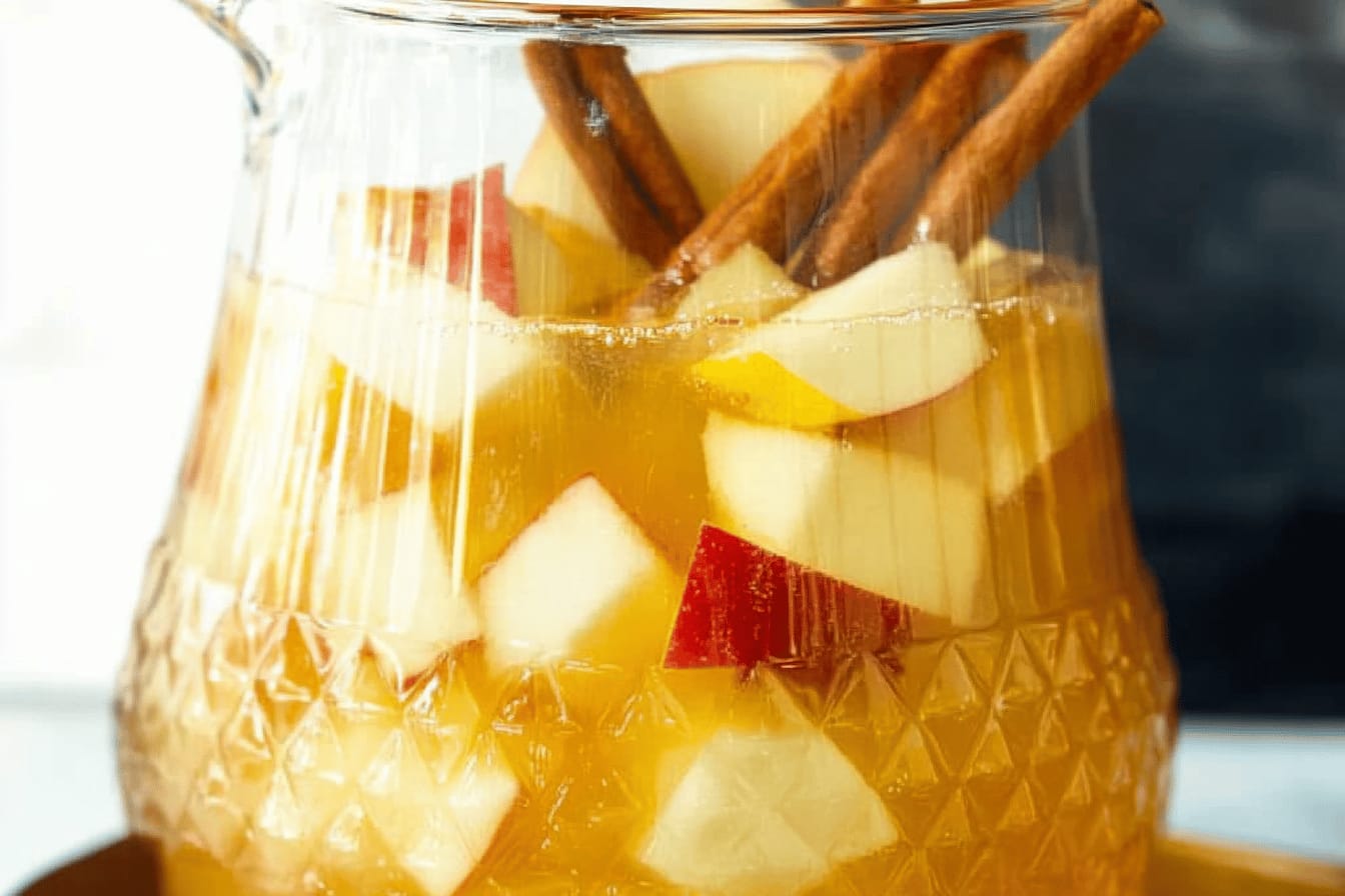 Delicious Apple Pie Sangria Recipe