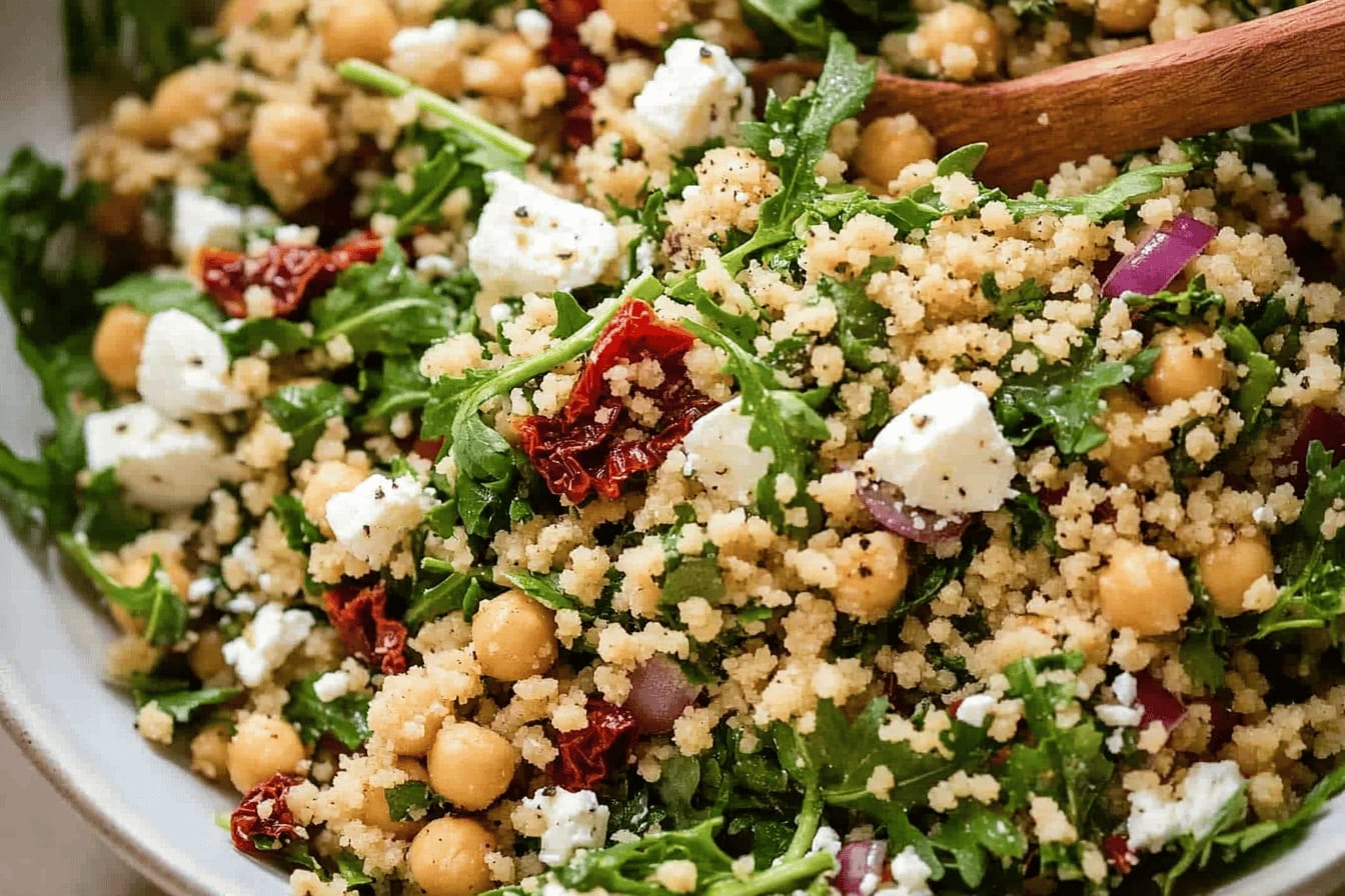 Delicious Couscous Salad with Feta Recipe