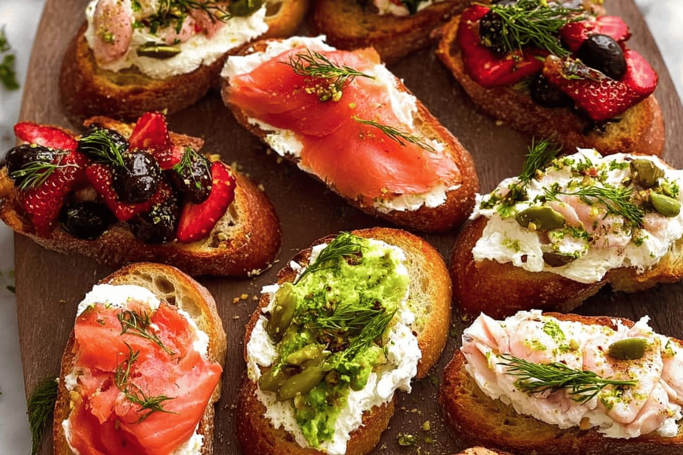 Delicious Crostini Toppings for Perfect Appetizers