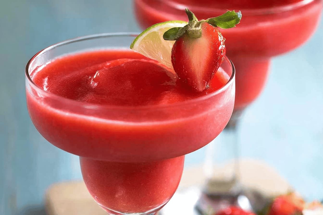Delicious Frozen Strawberry Daiquiri Recipe