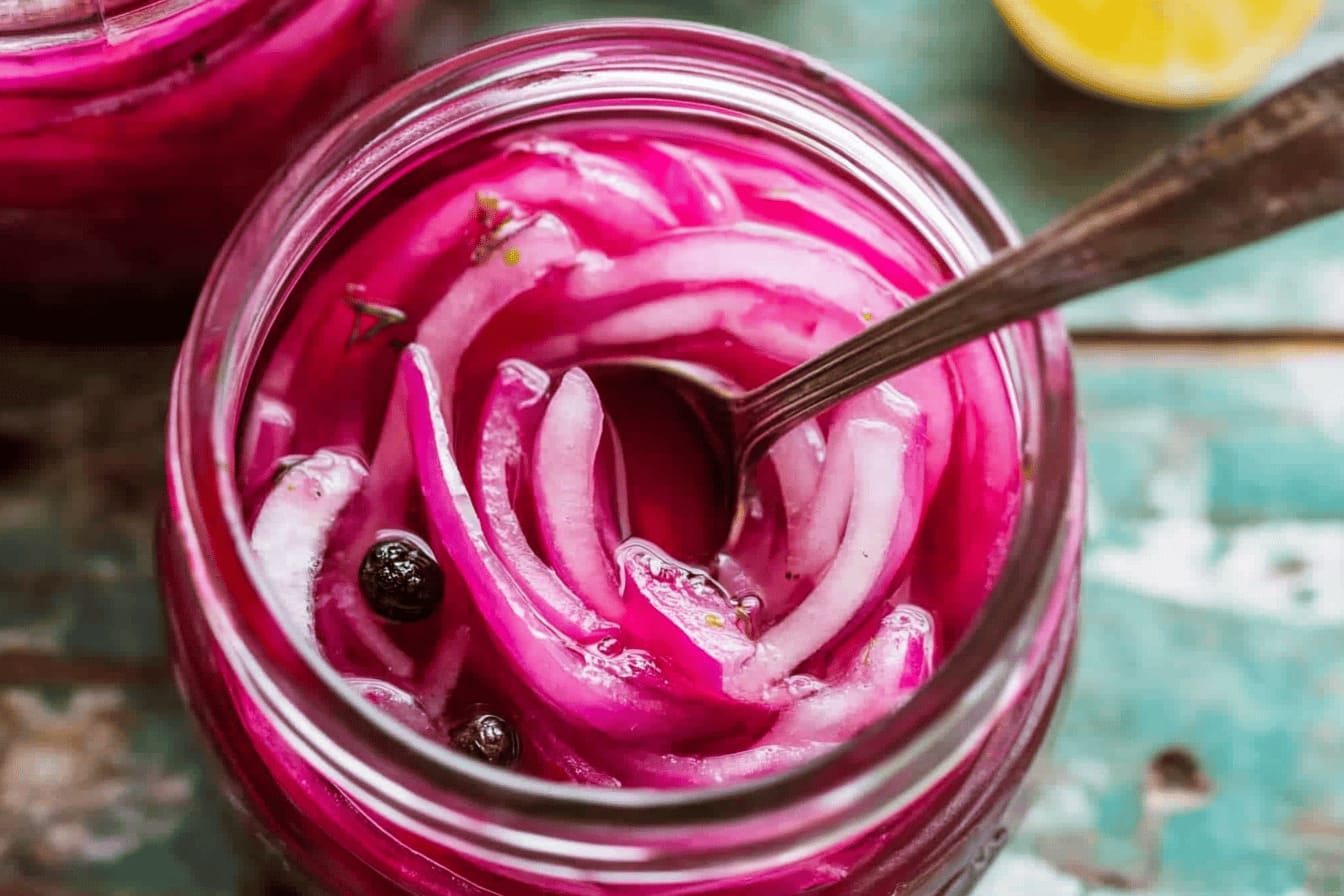 Delicious Homemade Pickled Red Onions Recipe