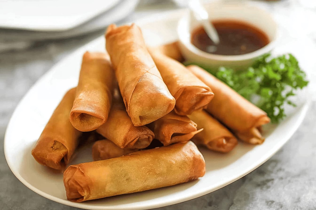 Delicious Homemade Spring Rolls Recipe
