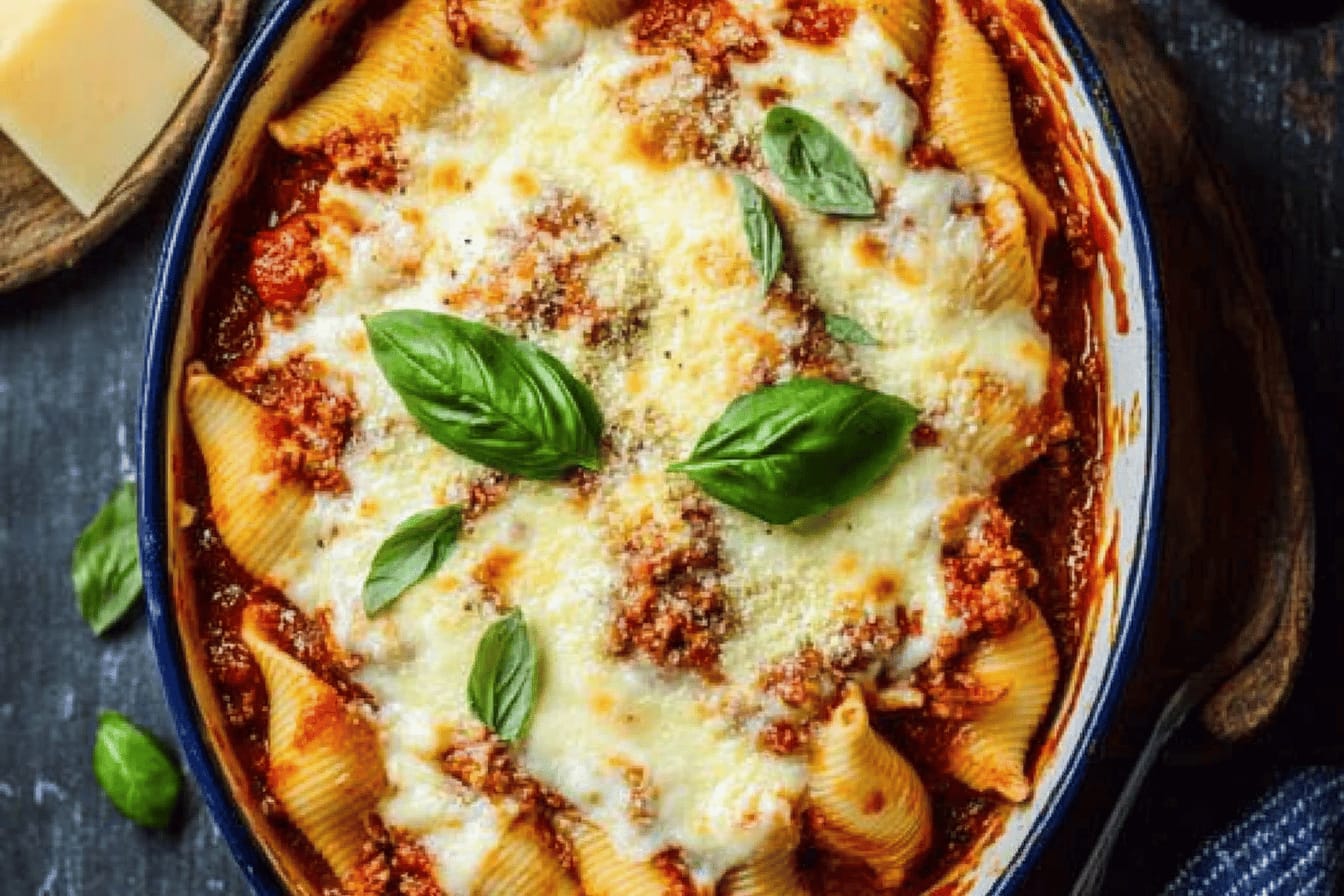 Delicious Italian Stuffed Shells Recipe