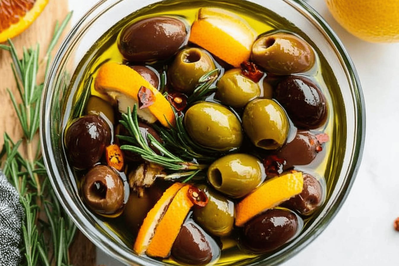 Delicious Marinated Olives Recipe You’ll Love