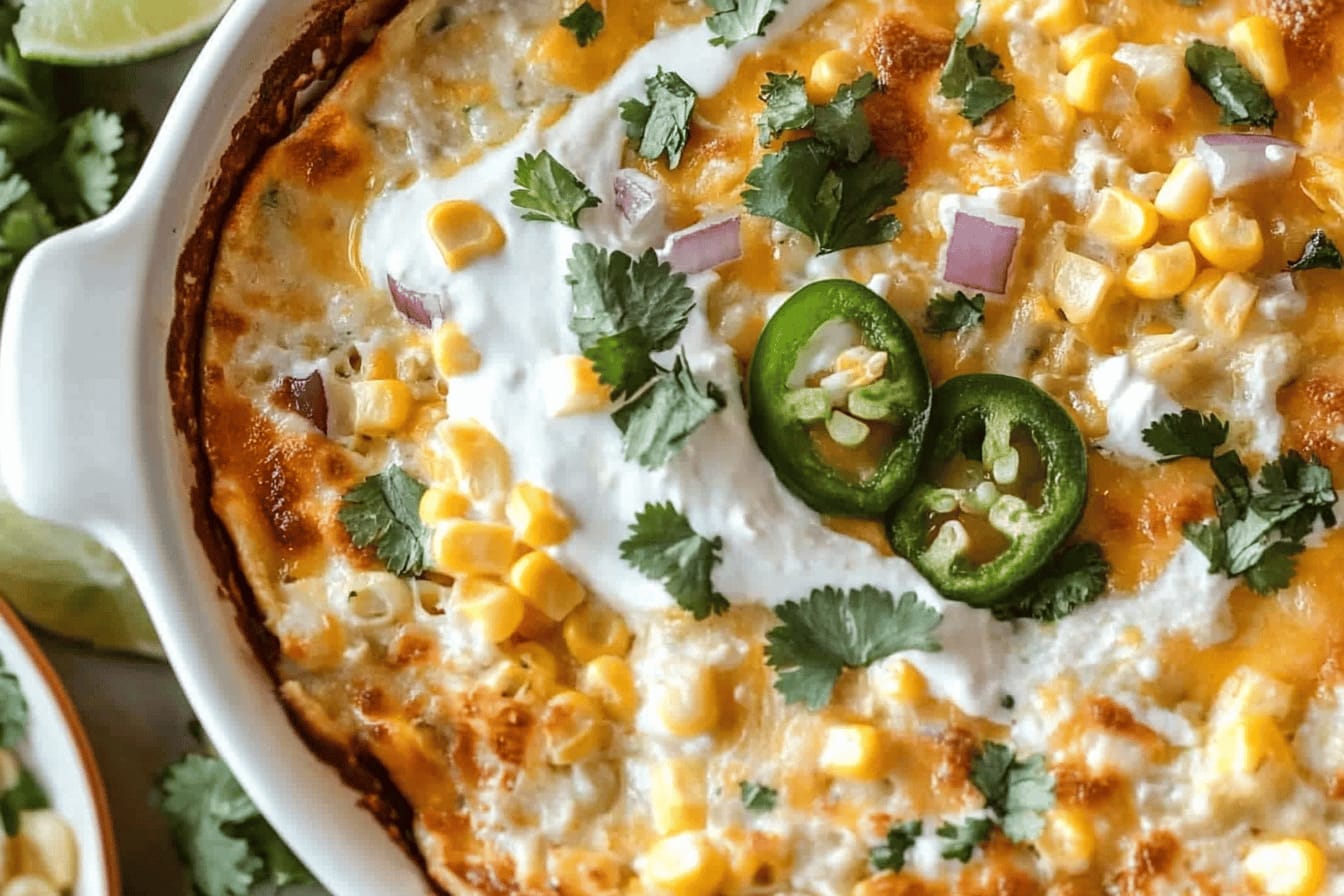 Delicious Mexican Street Corn Dip Recipe