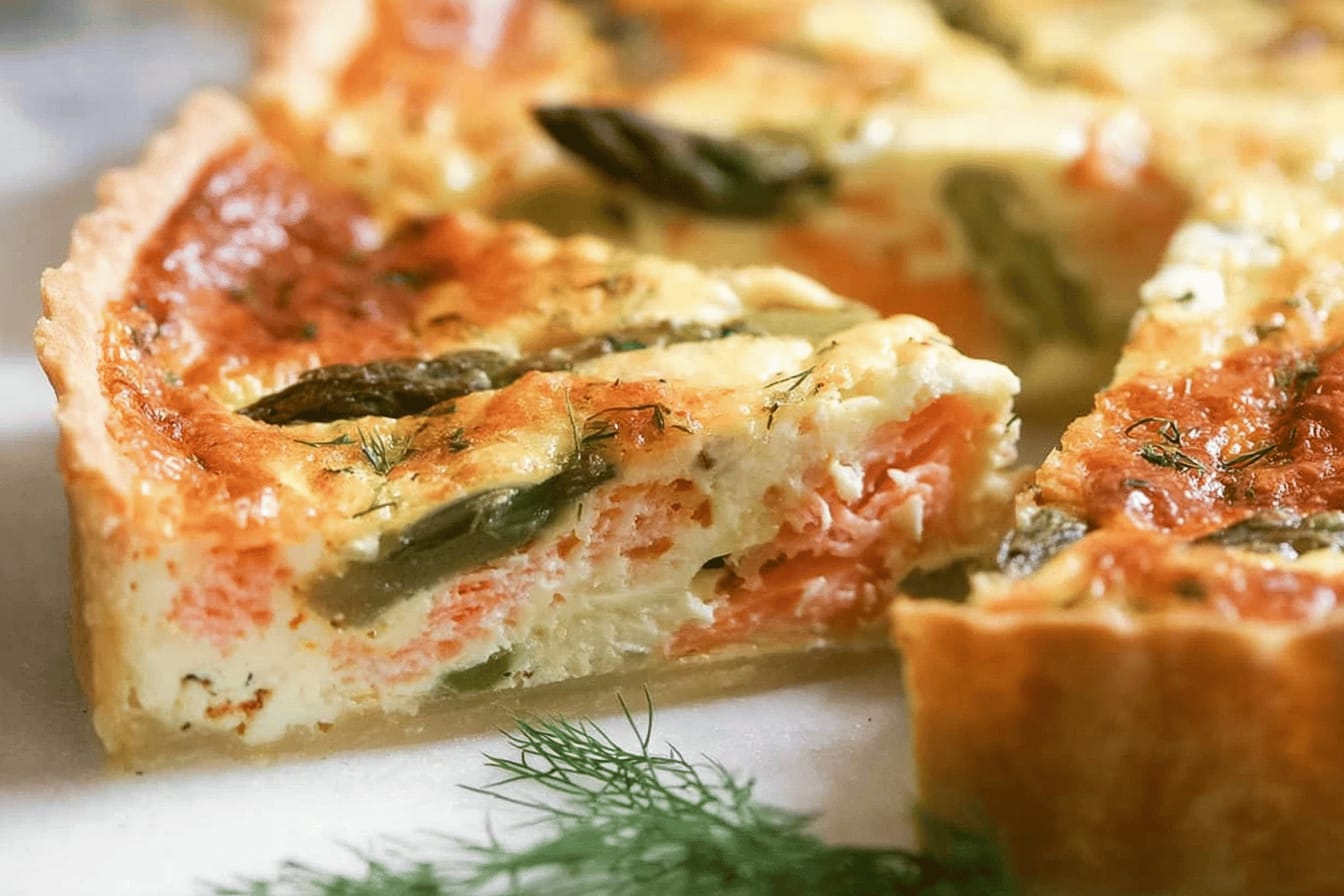 Delicious Salmon Quiche Recipe to Impress