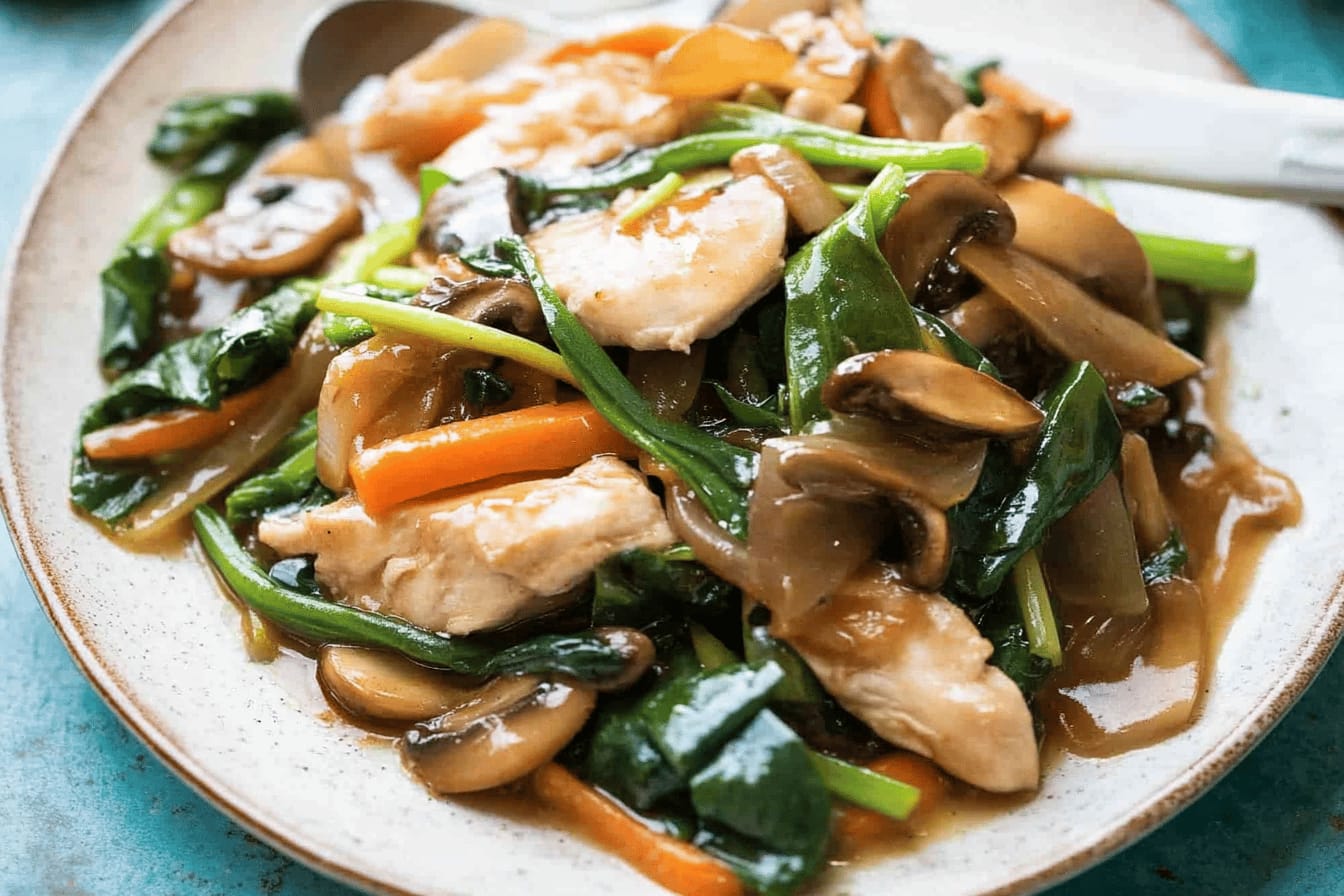 Easy Chicken Stir Fry Chop Suey Recipe
