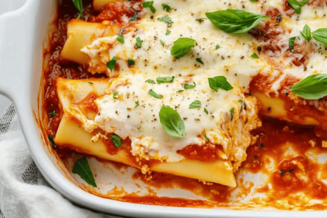 Easy Homemade Manicotti Recipe You’ll Love
