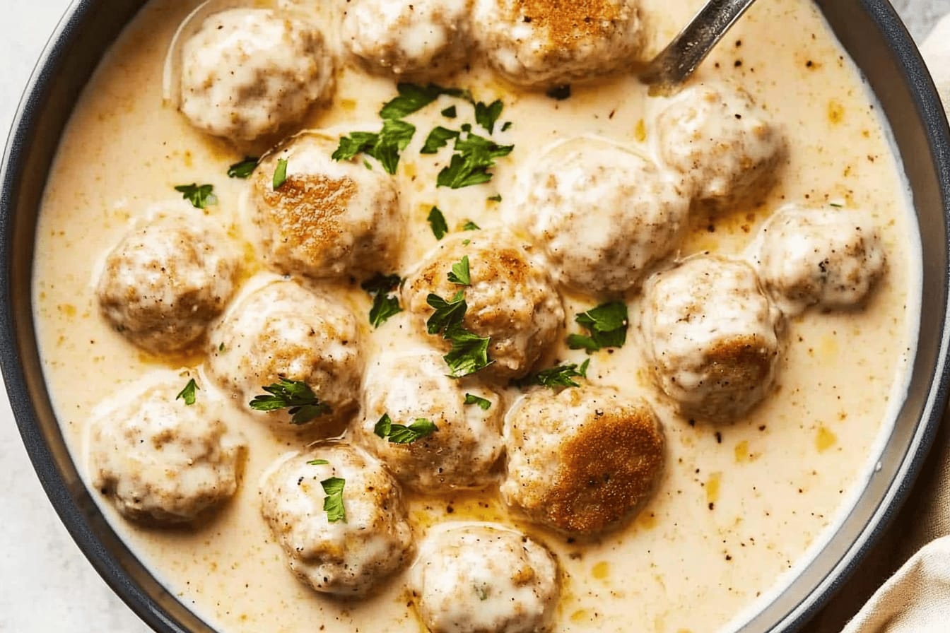 Easy Homemade Swedish Meatballs Recipe